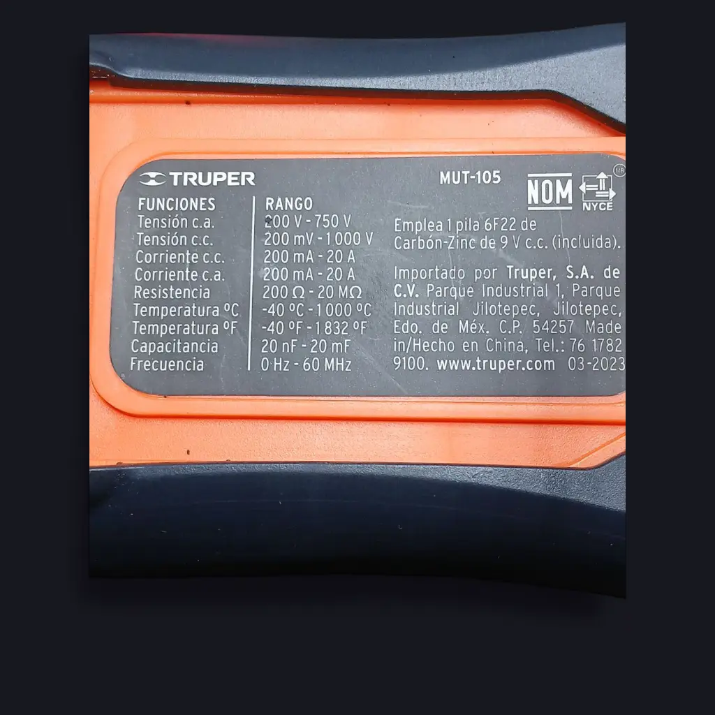 Tester TRUPER MUT-105 (2).webp