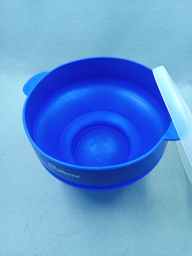 Tazón para palomitas microondas silicona
